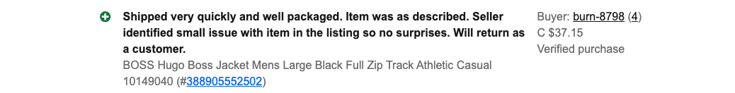 Customer Review 1